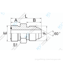 ORFS Male/JIS Metric Male 60 Cone